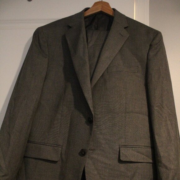 Calvin Klein Gray Suit